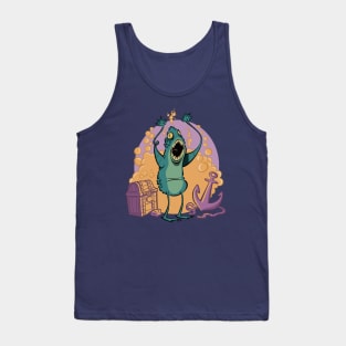 Technicolor Sea Monster Tank Top